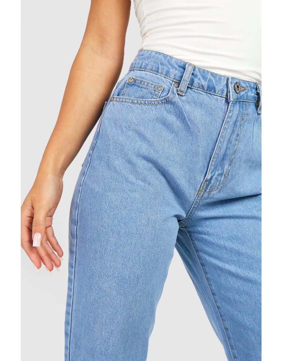 Basics High Waisted Denim Boyfriend Jogger - light wash - 3