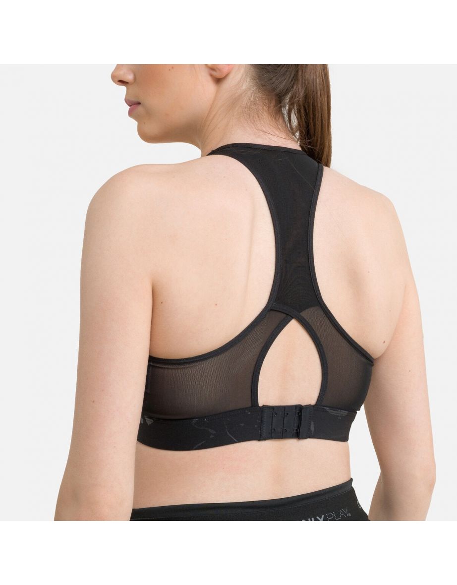 Falka Sports Bra in Tone on Tone Print - 5