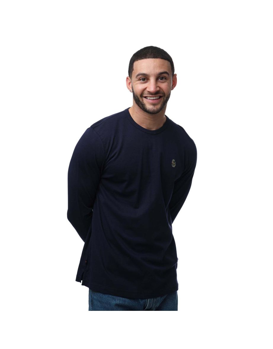 Men's Luke 1977 Trous Long Sleeve T-Shirt in Blue