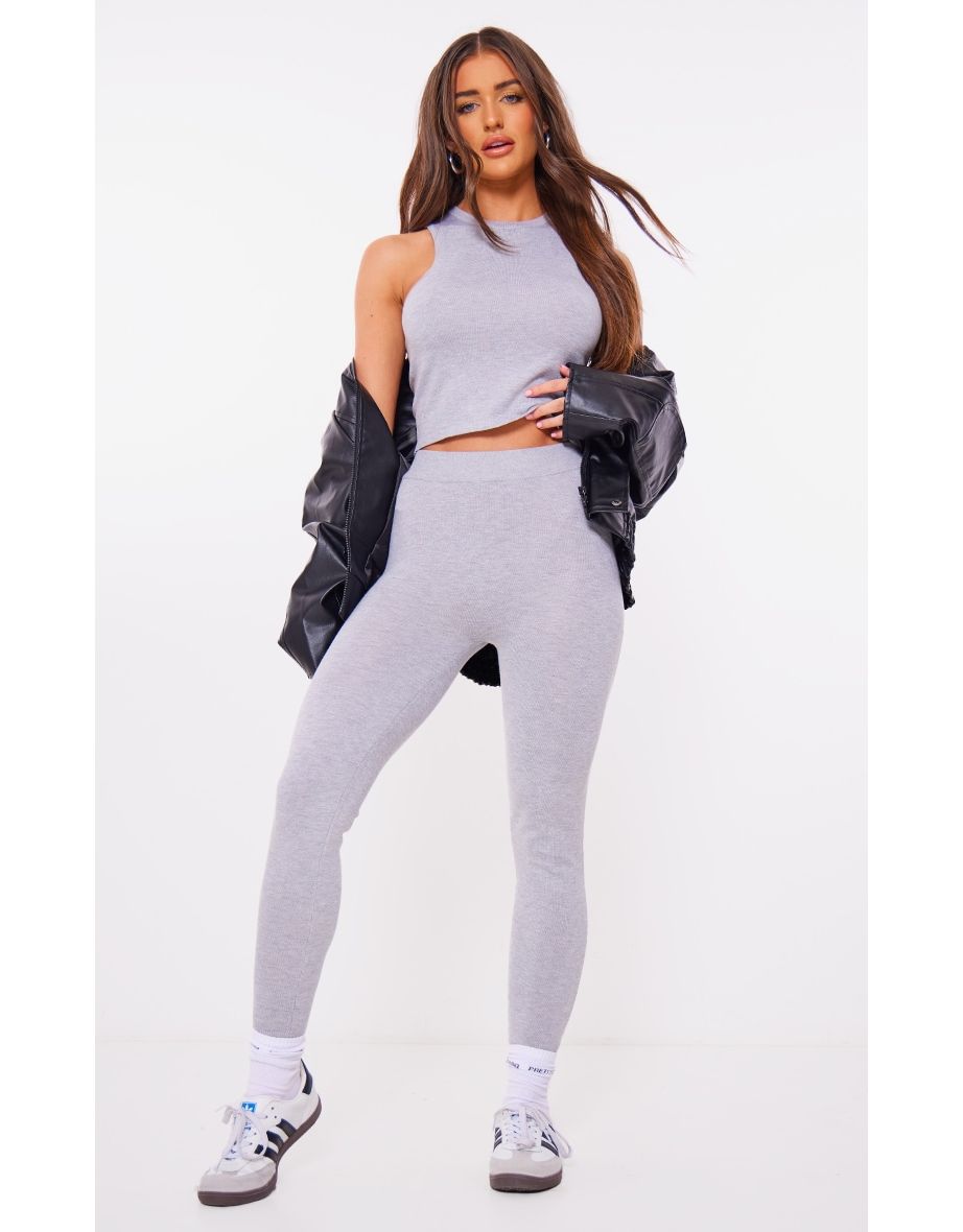 Grey leggings online best sale