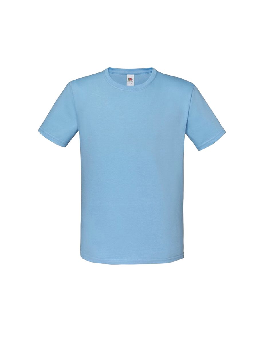 Fruit of the Loom Childrens/Kids Iconic 150 T-Shirt - Sky Blue