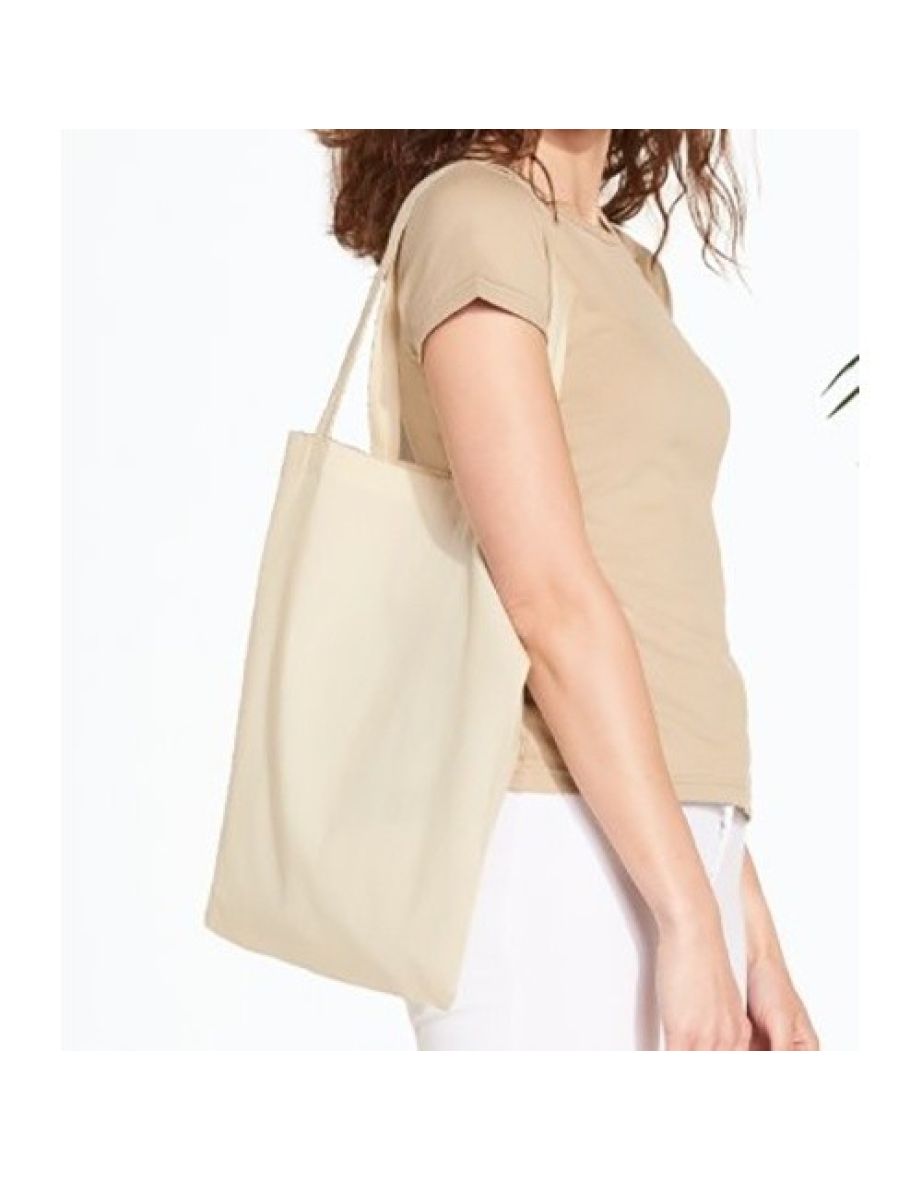 SOLS Zen Organic Cotton Tote/Shopper Bag - Natural - 1
