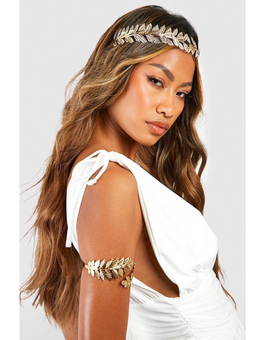Halloween Greek Goddess Accessories Pack - gold