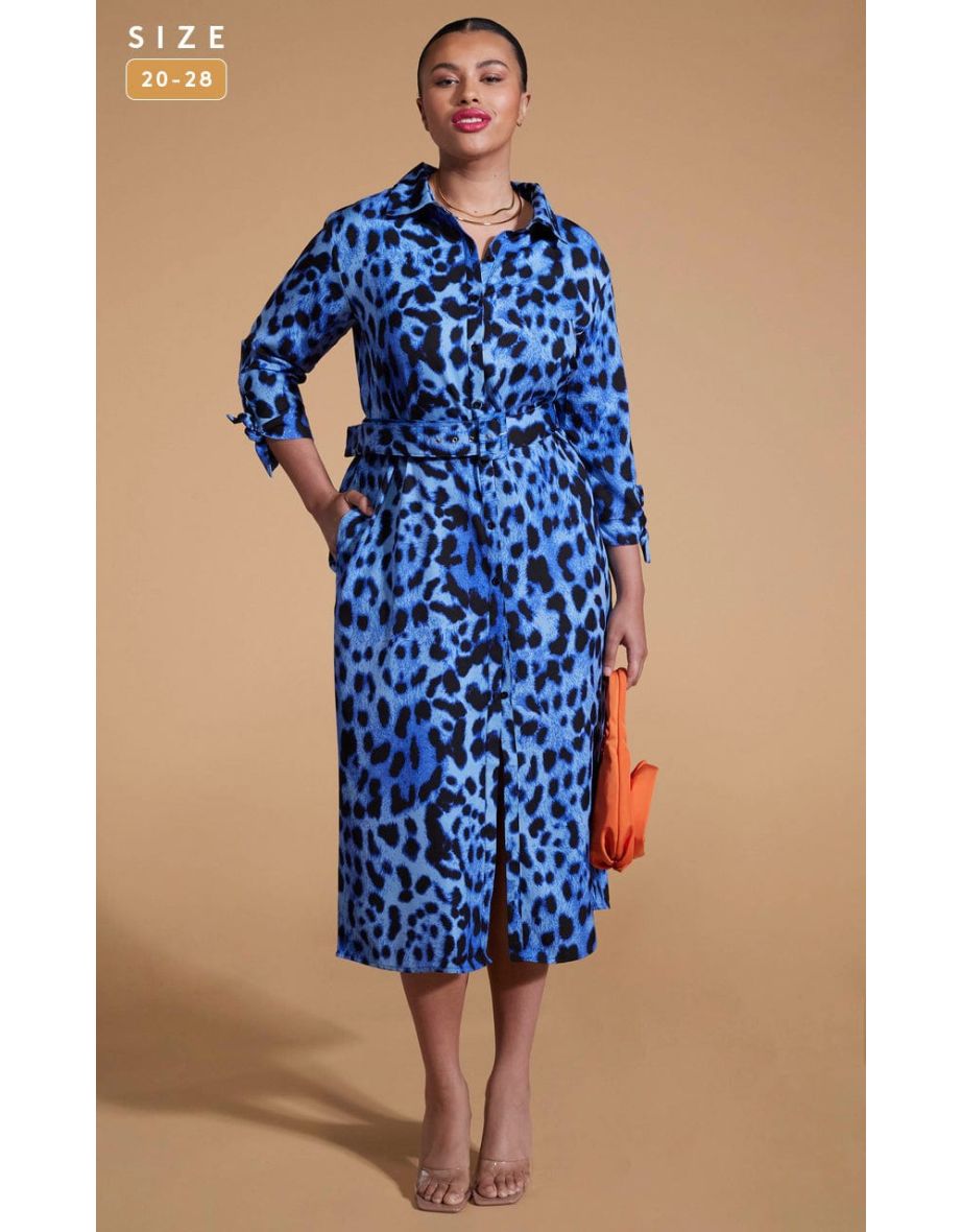 Dancing leopard outlet shirt dress