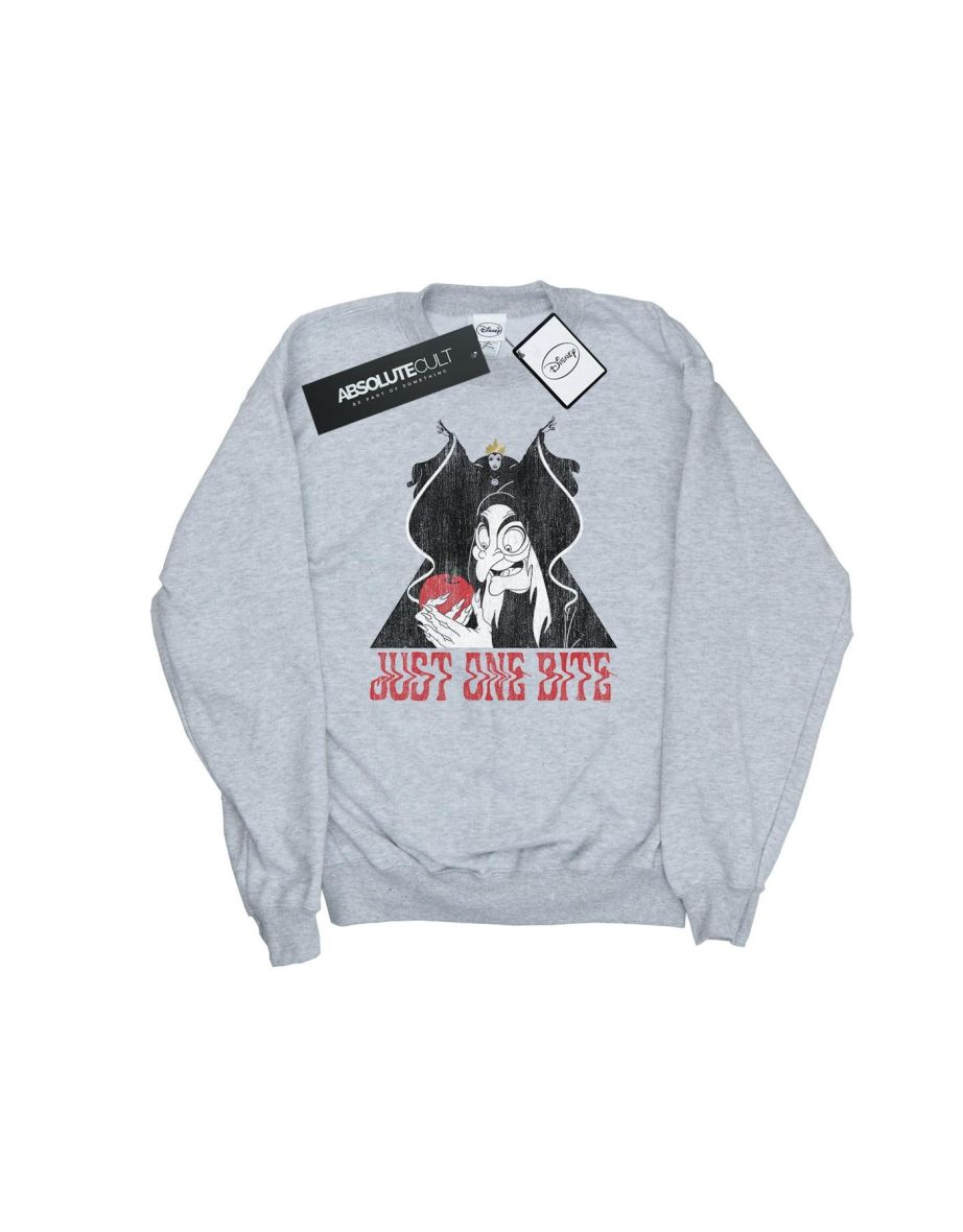 Disney Boys Snow White Just One Bite Sweatshirt - Sports Grey