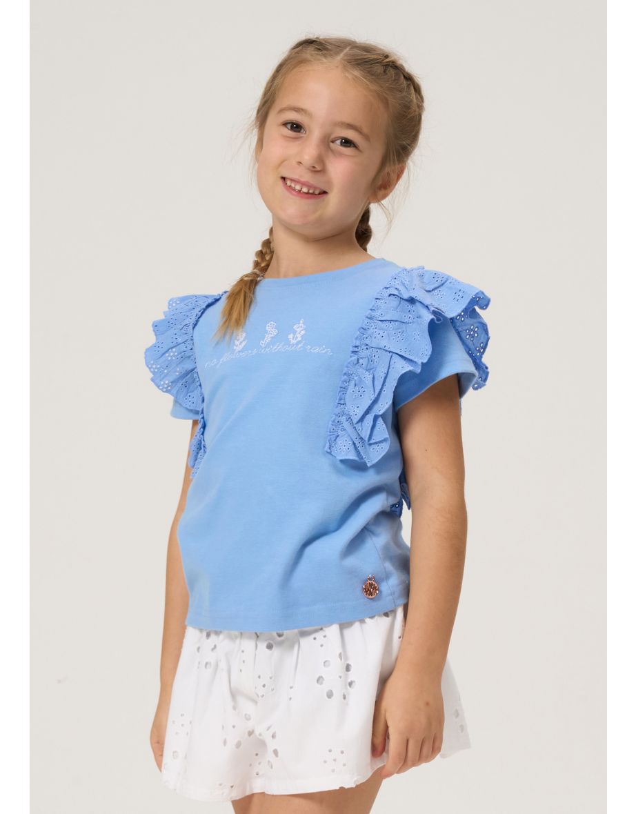 Helena Broderie Frill T
