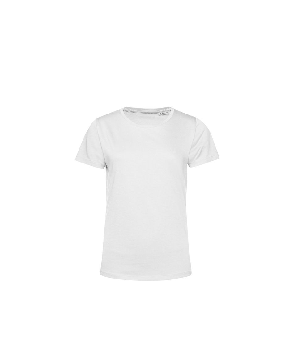B&C Womens/Ladies E150 Organic Short-Sleeved T-Shirt - White
