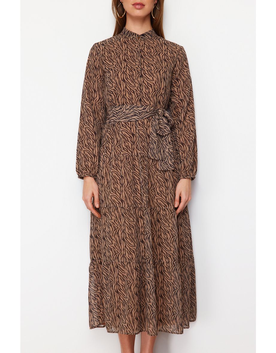 Dress - Brown - Basic - 5