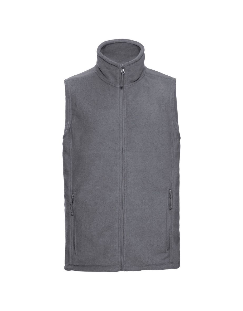 Russell Mens Outdoor Fleece Gilet - Convoy Grey