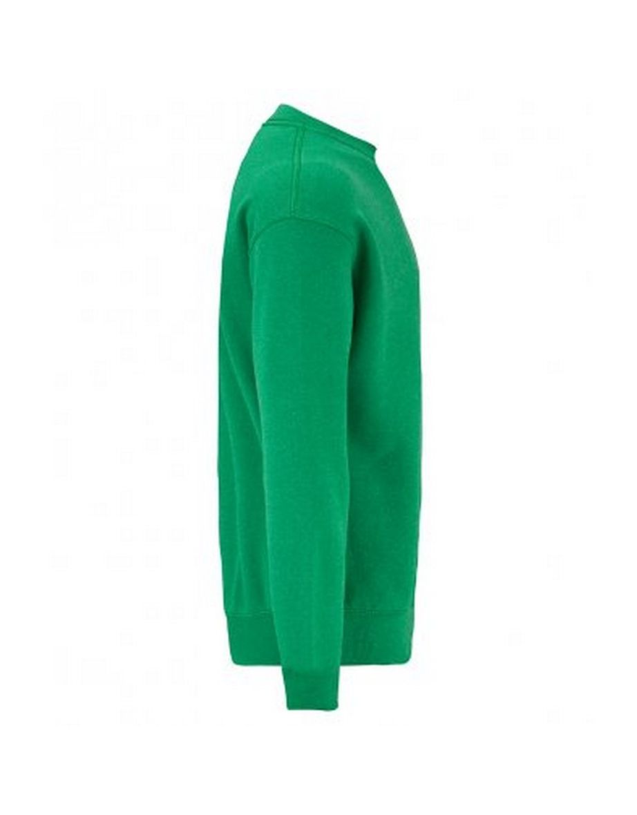 Fruit Of The Loom Mens Classic Drop Shoulder Sweatshirt - Heather Green - 2