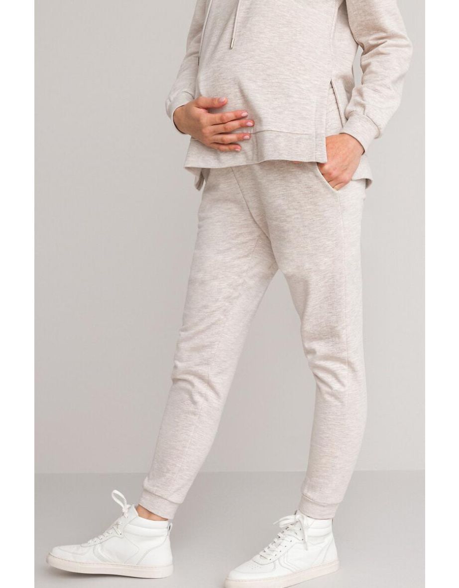 Cotton Mix Maternity Joggers