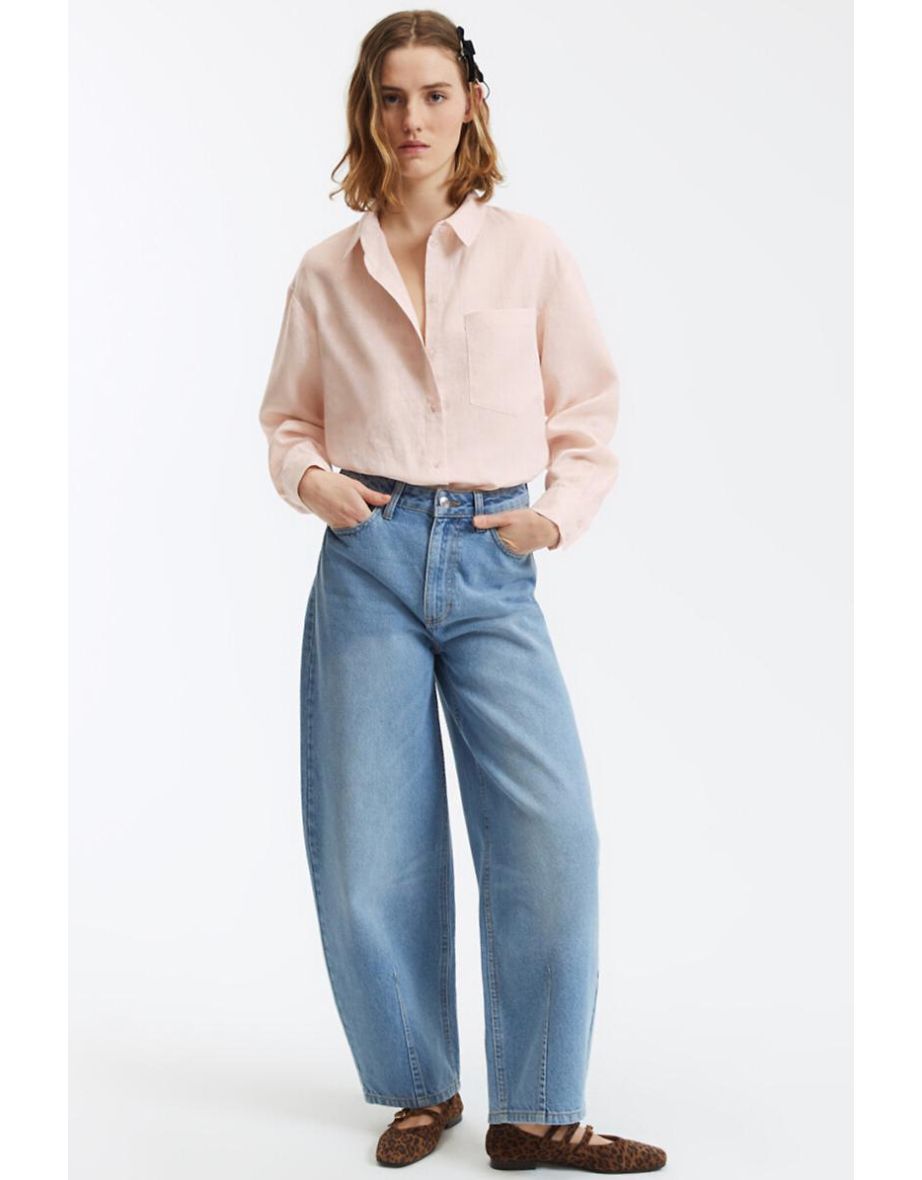 Signatures MarlÃ¨ne Oversize Shirt in Linen
