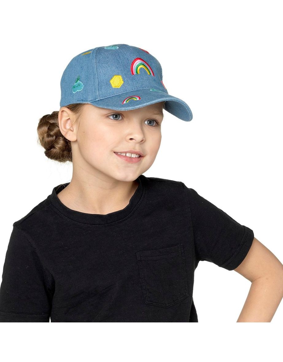 Tom Franks Girls T-Kids Fruit Cap - Denim