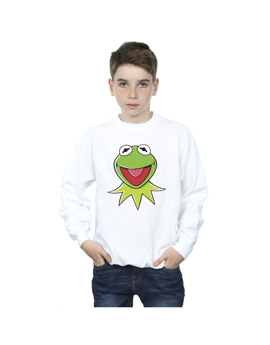 Disney Boys Muppets Kermit Head Sweatshirt