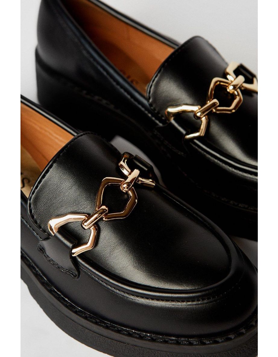 Bluebell Snaffle Detail Chunky Loafer - 3