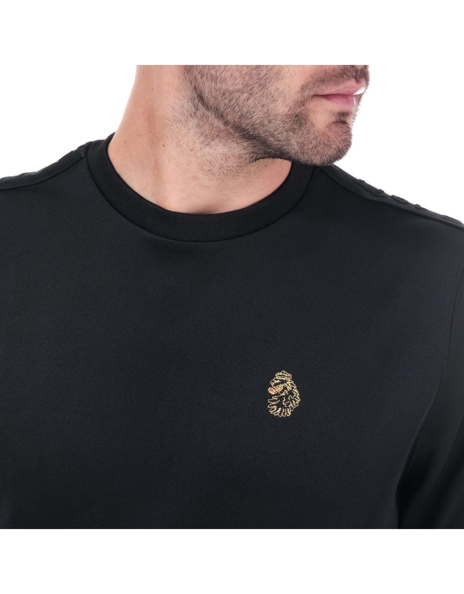 Men's Luke 1977 Trico Sweatshirt in Black - 5