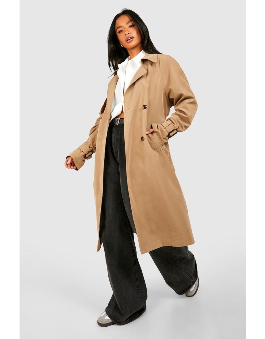 Camel trench coat on sale petite