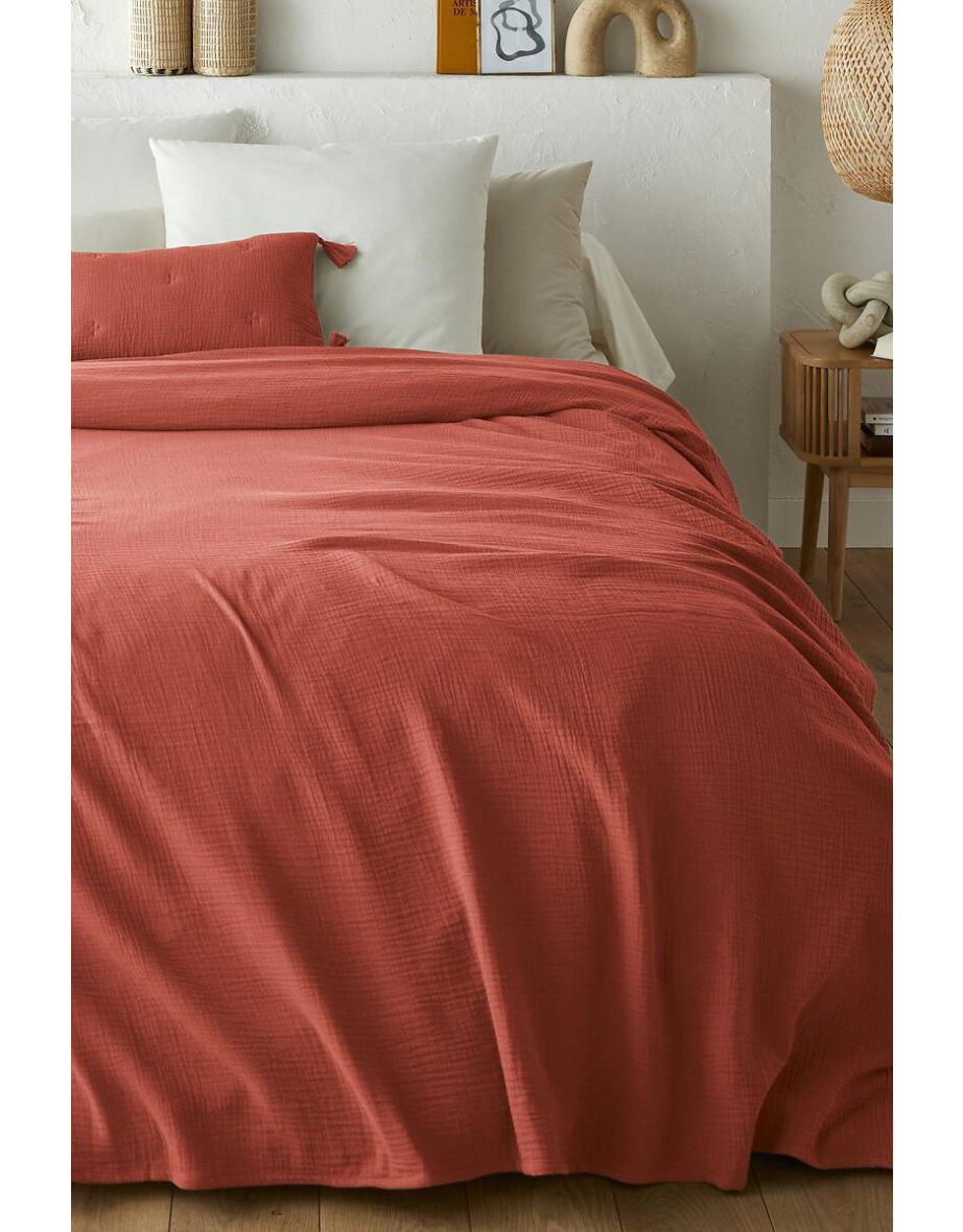 Kumla 100% Cotton Muslin Bedspread