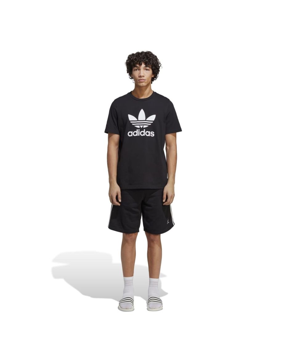 Men's adidas Originals Adicolor Classics 3-Stripes Sweat Shorts in Black