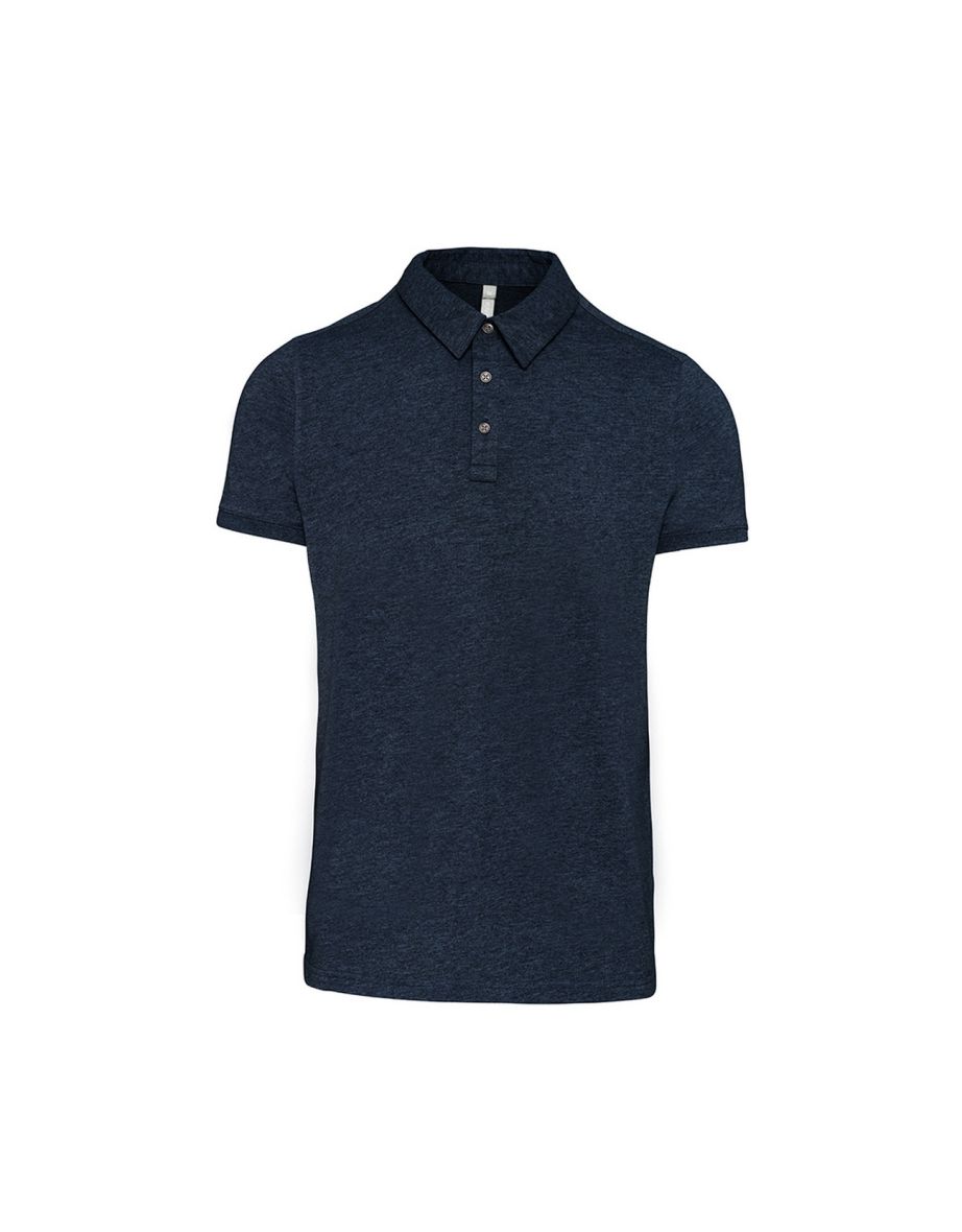 Kariban Mens Jersey Knit Polo Shirt - Navy