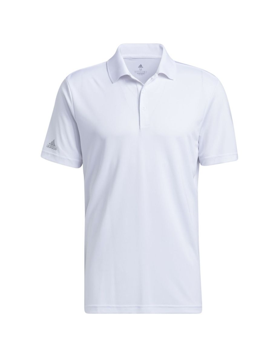 Adidas Mens Polo Shirt - White