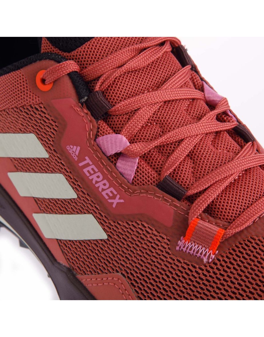 Women's adidas Terrex AX4 Hiking Shoes in Red - 4