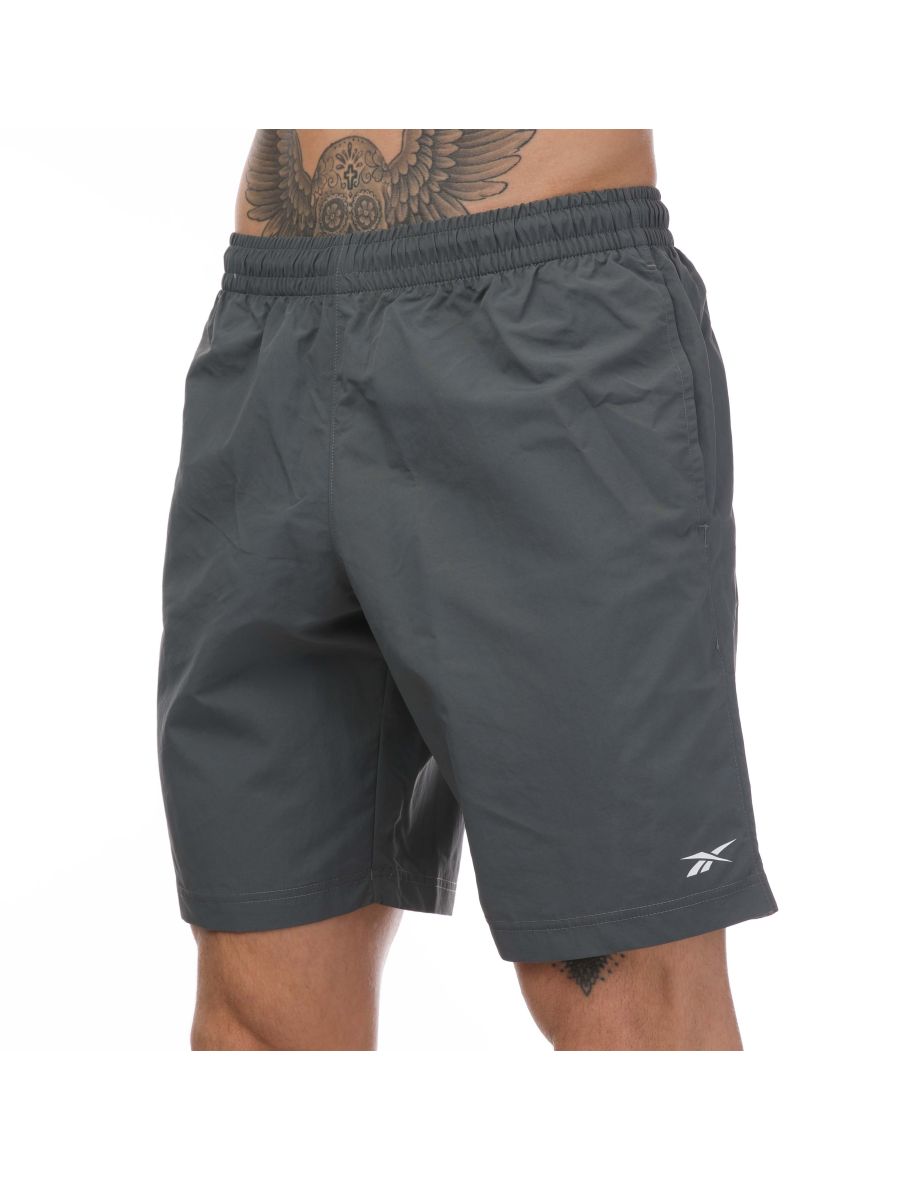 Men's Reebok Training Essentials Utility Shorts in Grey