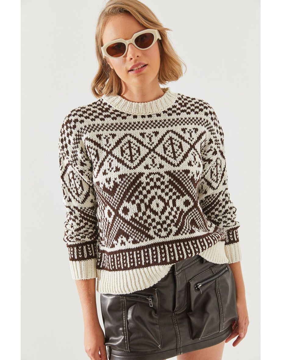 Women's Jacquard Sweater