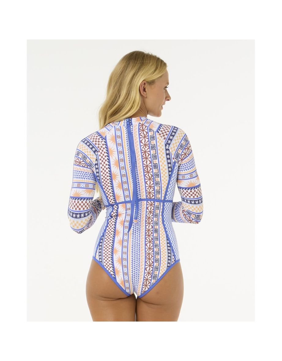 Rip Curl Womens San Carlos UPF Long Sleeve Rash Vest - 3