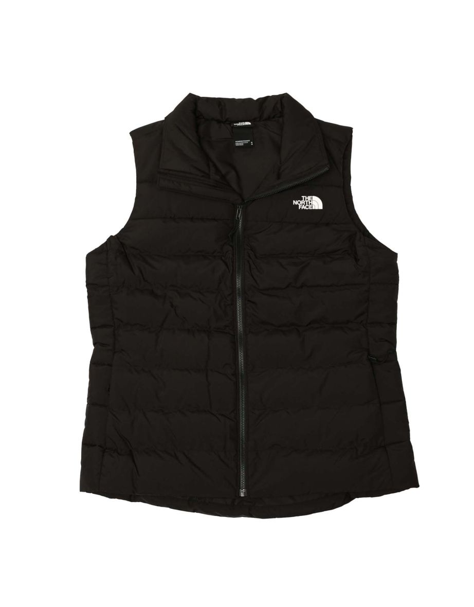 Black gilet north fashion face