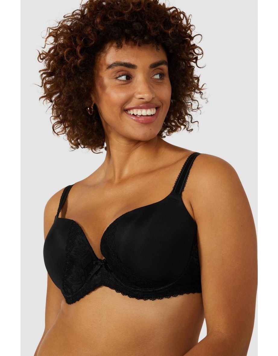 DD+ Pretty Plunge Bra - black - 3