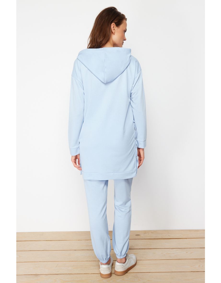 Sweatsuit Set - Blue - Relaxed fit - 5