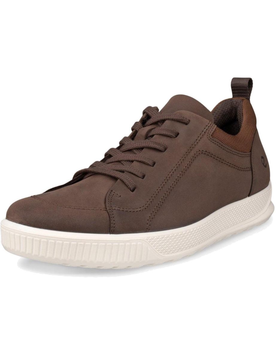 ECCO Mens Byway Nubuck Leather Trainers