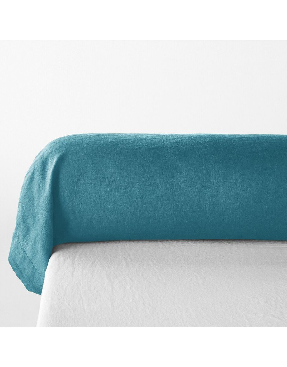 Linot Plain 100% Washed Linen Pillowcase - 1