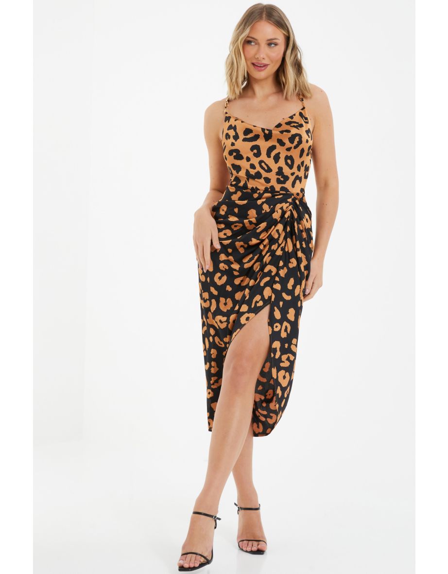 Cache leopard clearance print dress