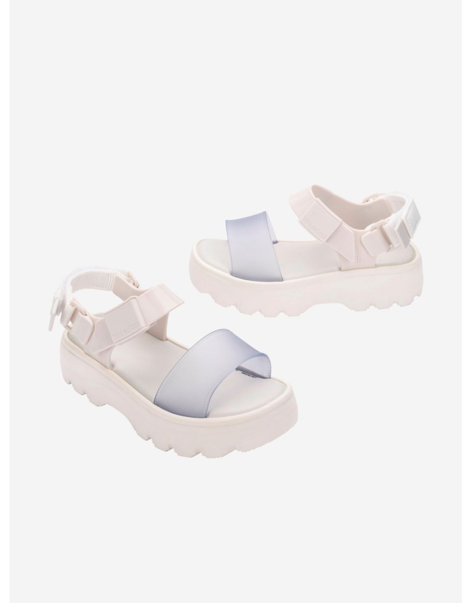 Girls Kick Off Sandals in White - 3