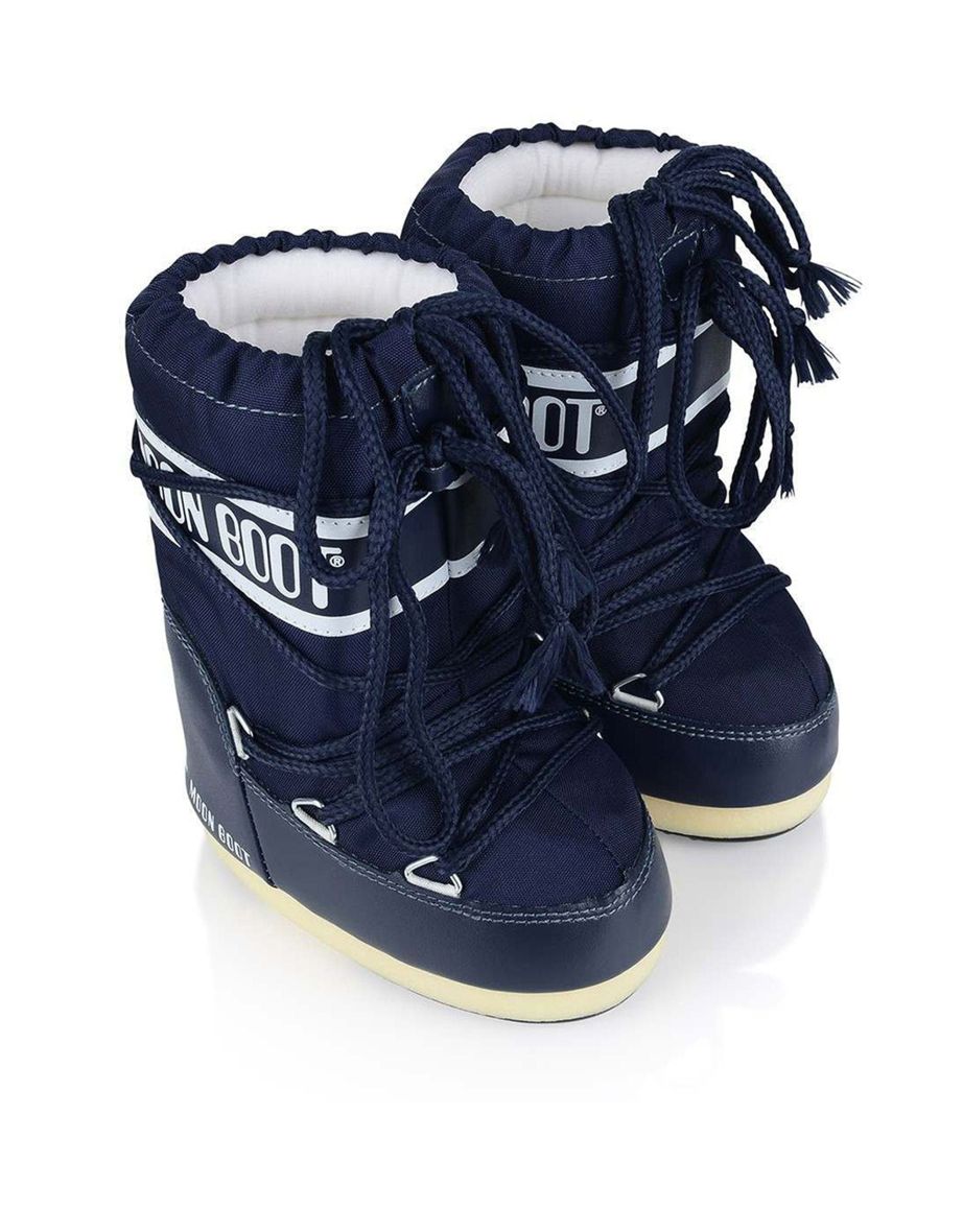 Moon Boot Blue Boots