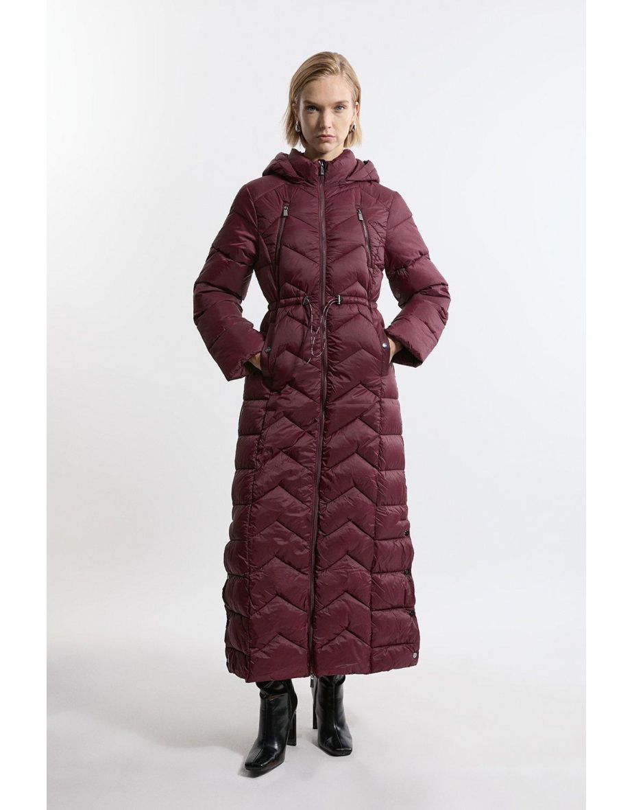Lightweight Packable Maxi Coat