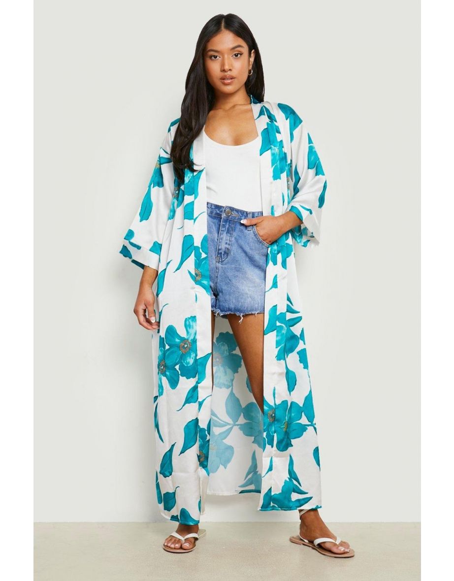 Petite clearance maxi kimono