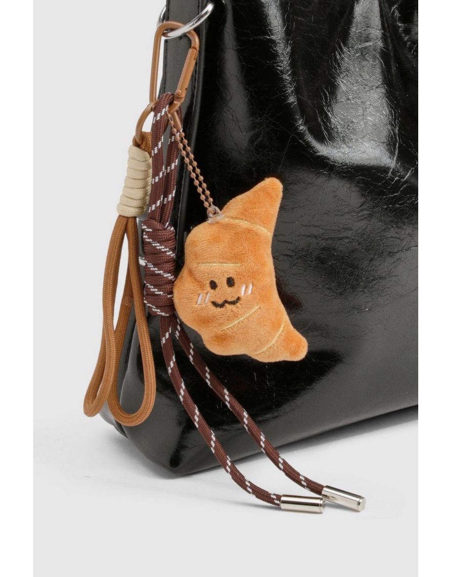 Croissant Bag Charm - multi
