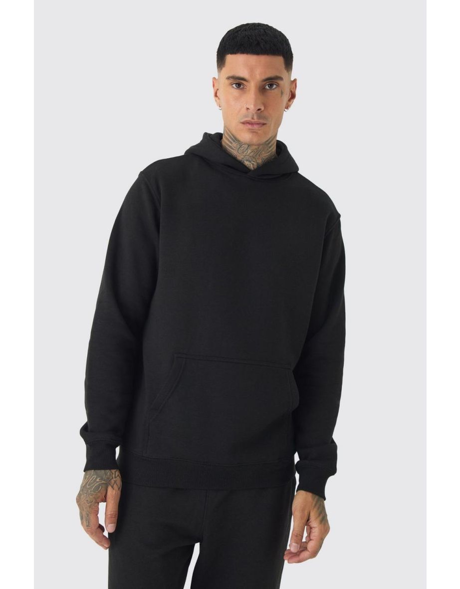 Tall Doberman Graphic Back Print Oversized Tracksuit - black - 2