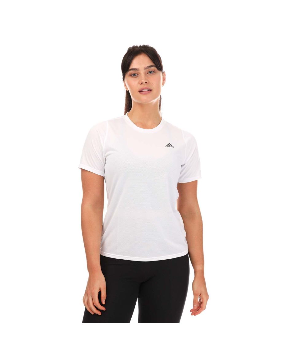 Women's adidas Run Icons Running T-Shirt in White