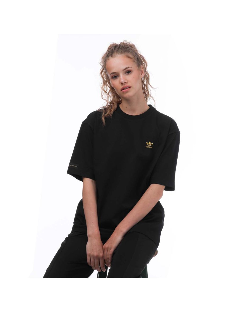 Women's adidas Originals Marimekko Boyfriend T-Shirt in Black - 3