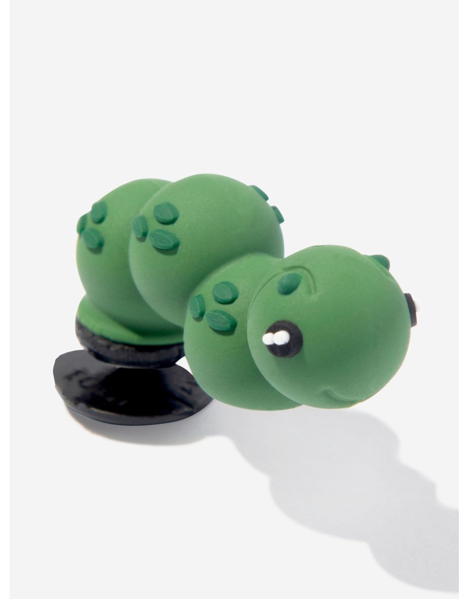 Kids Caterpillar Jibbitz™ Charm in Green - 4