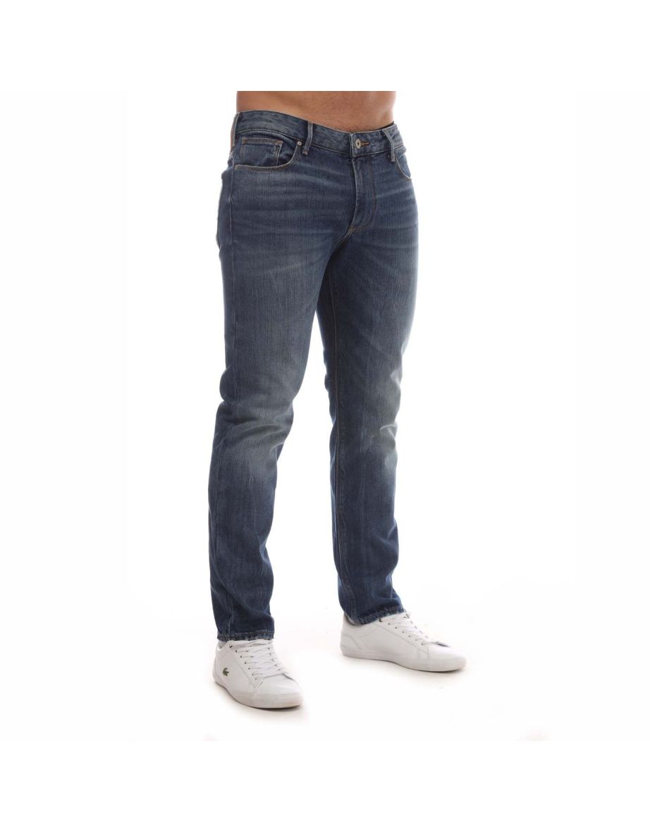 Shop Men s Armani J06 Slim Fit Jeans in Blue Online in Bahrain VogaCloset