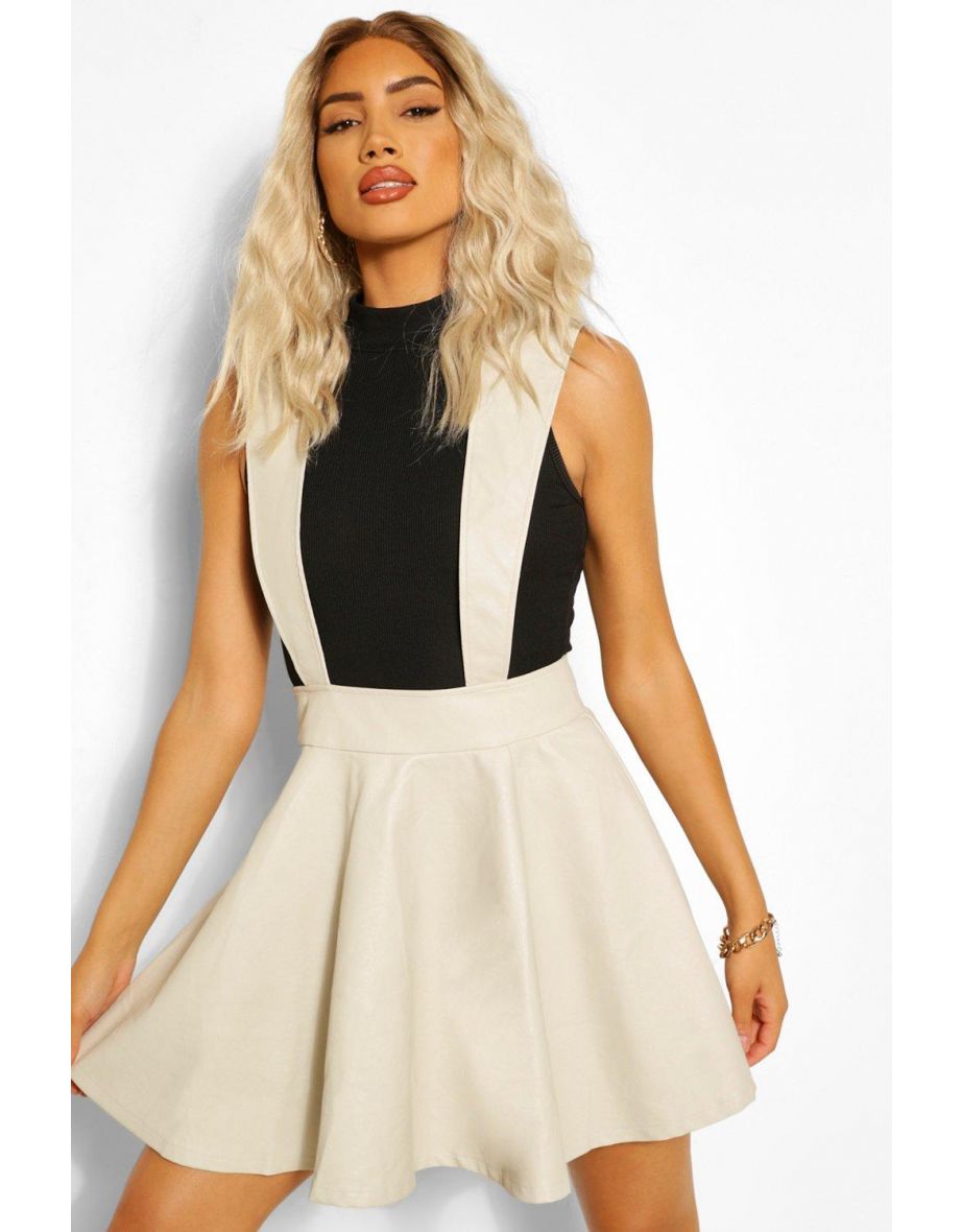 pinafore skater skirt