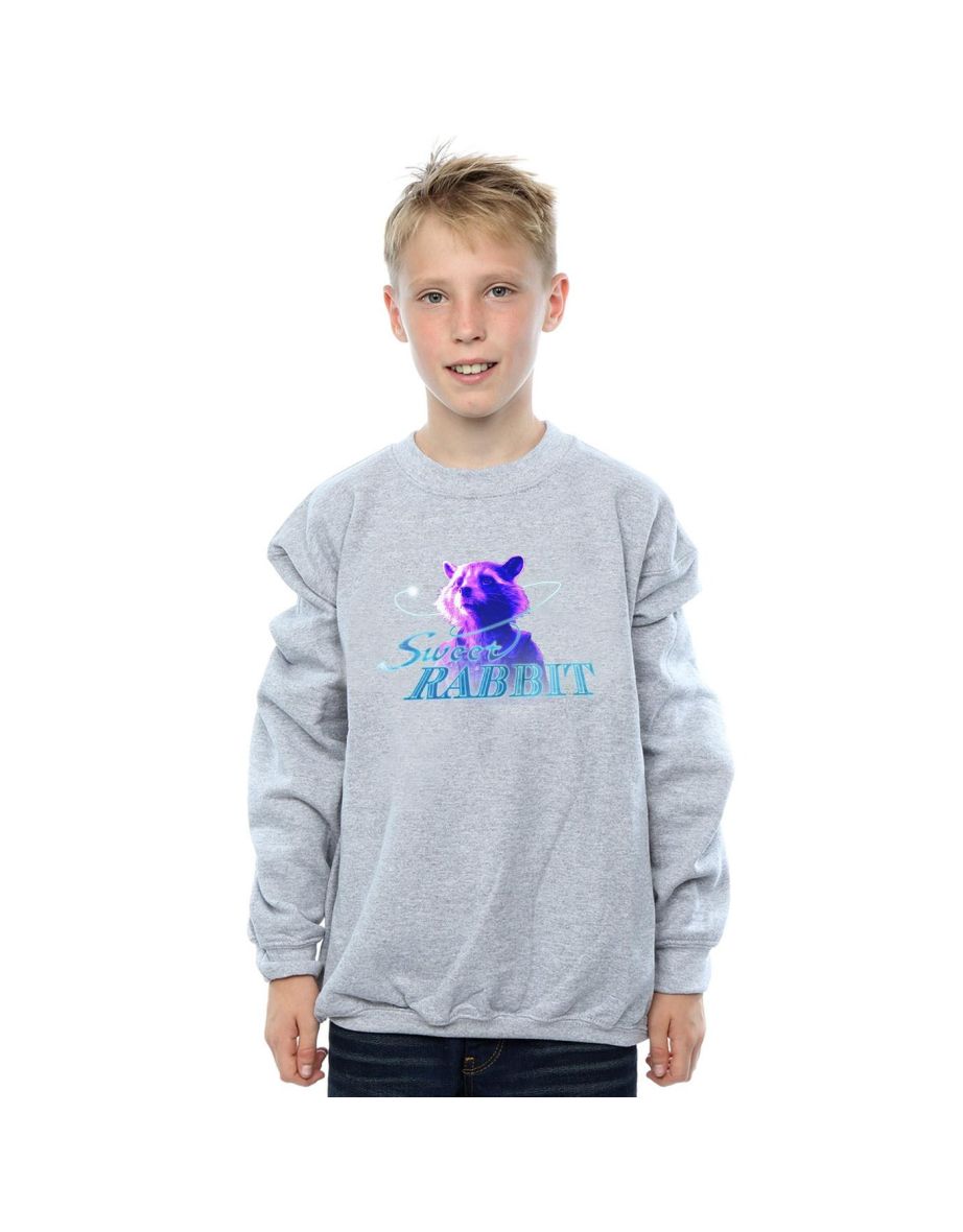 Marvel Boys Avengers Infinity War Sweet Rabbit Sweatshirt - Sports Grey