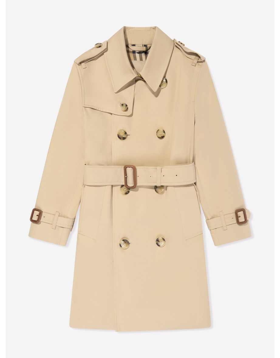 Kids Mayfair Trench Coat in Beige