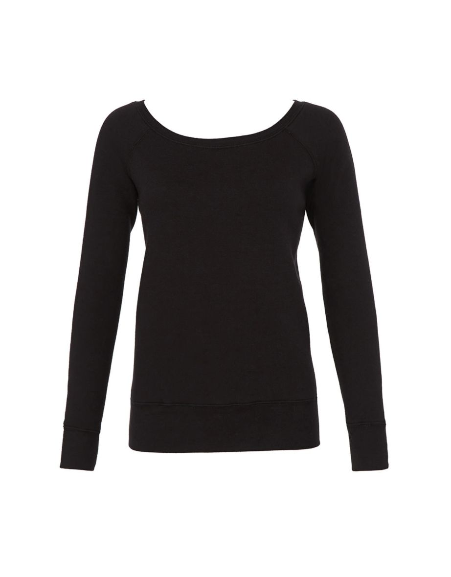 Wide neck sale womens sweatshirts