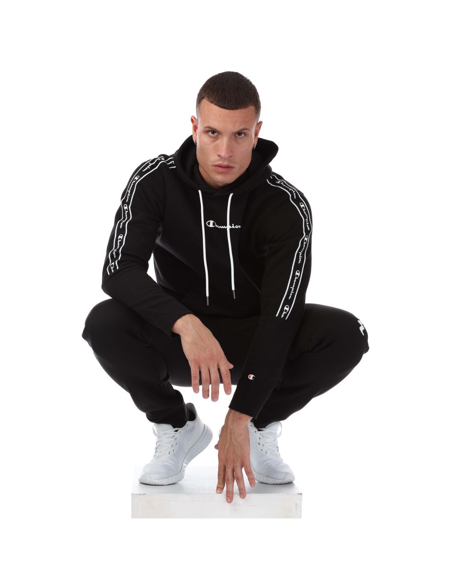 Men's Champion Hoody in Black - 3